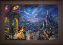 Load image into Gallery viewer, Beauty and the Beast Dancing in the Moonlight - Limited Edition Canvas (SN - Standard Numbered) - ArtOfEntertainment.com
