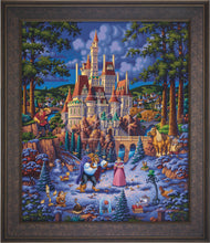 Load image into Gallery viewer, Beauty and the Beast Finding Love - Limited Edition Canvas (SN - Standard Numbered) - ArtOfEntertainment.com
