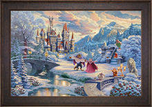 Load image into Gallery viewer, Beauty and the Beast&#39;s Winter Enchantment - Limited Edition Canvas (SN - Standard Numbered) - ArtOfEntertainment.com
