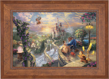 Load image into Gallery viewer, Beauty and the Beast Falling in Love - Limited Edition Canvas (SN - Standard Numbered) - ArtOfEntertainment.com
