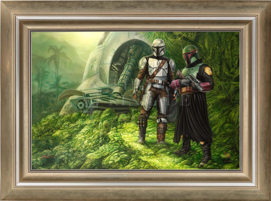 <em>The Mandalorian</em>™ - Brothers in Arms - Limited Edition Canvas (SN - Standard Numbered)