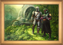 Load image into Gallery viewer, &lt;em&gt;The Mandalorian&lt;/em&gt;&trade; - Brothers in Arms - Limited Edition Canvas (SN - Standard Numbered)

