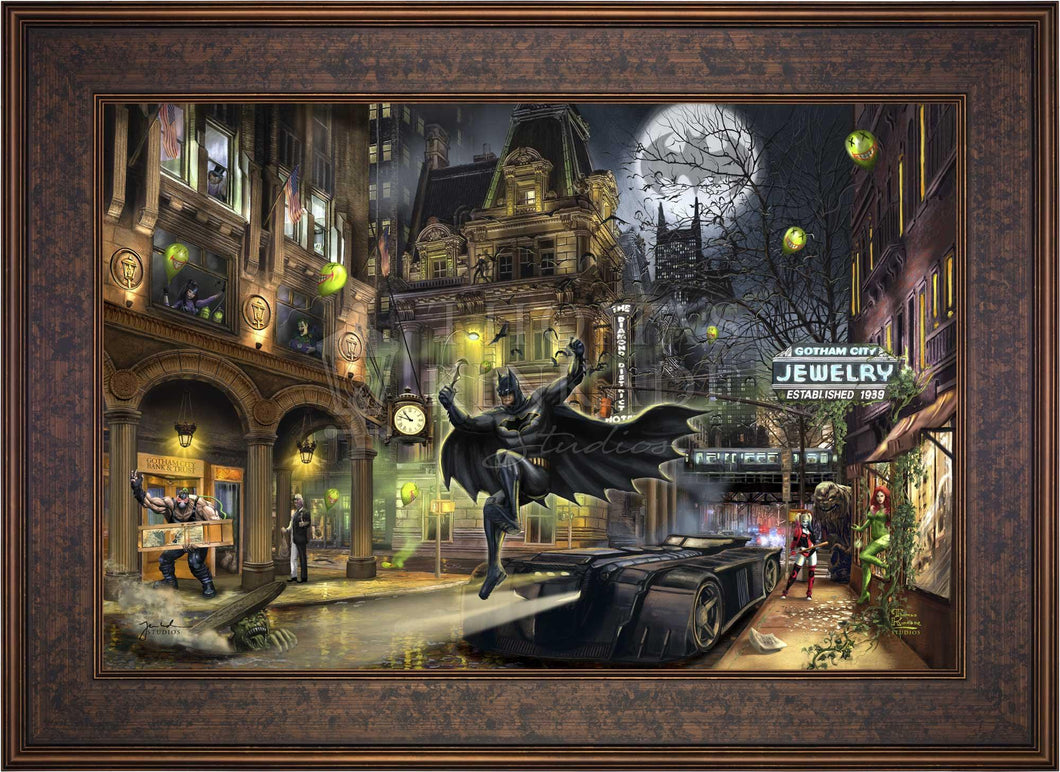 Batman™ Gotham City™ - Limited Edition Canvas (PP - Publisher Proof) - Art Of Entertainment