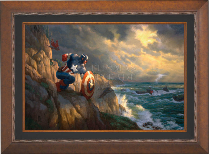 Captain America - Sentinel of Liberty - Limited Edition Canvas (SN - Standard Numbered) - ArtOfEntertainment.com