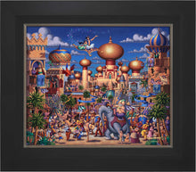 Load image into Gallery viewer, Aladdin - Celebration in Agrabah - Limited Edition Canvas (AP - Artist Proof) - Art Of Entertainment
