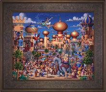 Load image into Gallery viewer, Aladdin - Celebration in Agrabah - Limited Edition Canvas (AP - Artist Proof) - Art Of Entertainment
