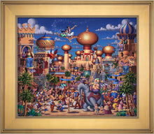 Load image into Gallery viewer, Aladdin - Celebration in Agrabah - Limited Edition Canvas (AP - Artist Proof) - Art Of Entertainment
