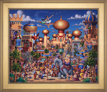 Load image into Gallery viewer, Aladdin - Celebration in Agrabah - Limited Edition Canvas (SN - Standard Numbered) - Art Of Entertainment
