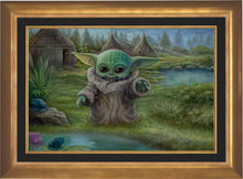 Load image into Gallery viewer, The Mandalorian - Child&#39;s Play - Limited Edition Canvas (SN - Standard Numbered) - ArtOfEntertainment.com
