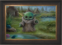 Load image into Gallery viewer, The Mandalorian - Child&#39;s Play - Limited Edition Canvas (SN - Standard Numbered) - ArtOfEntertainment.com
