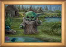 Load image into Gallery viewer, The Mandalorian - Child&#39;s Play - Limited Edition Canvas (SN - Standard Numbered) - ArtOfEntertainment.com
