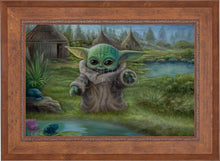 Load image into Gallery viewer, The Mandalorian - Child&#39;s Play - Limited Edition Canvas (SN - Standard Numbered) - ArtOfEntertainment.com
