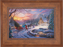 Load image into Gallery viewer, Disney Cinderella Bringing Home the Tree - Limited Edition Canvas (JE - Jewel Edition)

