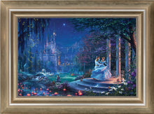 Load image into Gallery viewer, Cinderella Dancing in the Starlight - Limited Edition Canvas (SN - Standard Numbered) - ArtOfEntertainment.com
