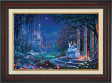 Load image into Gallery viewer, Cinderella Dancing in the Starlight - Limited Edition Canvas (JE - Jewel Edition) - ArtOfEntertainment.com
