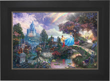 Load image into Gallery viewer, Cinderella Wishes Upon a Dream - Limited Edition Canvas (JE - Jewel Edition) - ArtOfEntertainment.com
