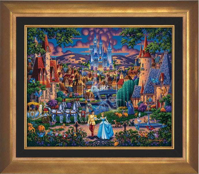 Cinderella's Enchanted Evening - Limited Edition Canvas (AP - Artist Proof) - ArtOfEntertainment.com