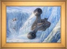 Load image into Gallery viewer, &lt;em&gt;The Mandalorian&lt;/em&gt;&trade; - Cold Pursuit - Limited Edition Canvas (SN - Standard Numbered) - Art Of Entertainment
