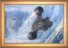 Load image into Gallery viewer, &lt;em&gt;The Mandalorian&lt;/em&gt;&trade; - Cold Pursuit - Limited Edition Canvas (SN - Standard Numbered) - Art Of Entertainment
