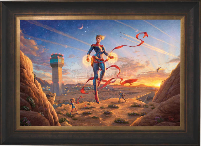 Captain Marvel - Dawn of A New Day - Limited Edition Canvas (SN - Standard Numbered) - ArtOfEntertainment.com