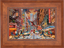 Load image into Gallery viewer, Deadpool - Snow Day  - Limited Edition Canvas (SN - Standard Numbered)
