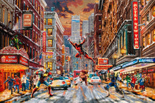 Load image into Gallery viewer, Deadpool - Snow Day  - Limited Edition Canvas (SN - Standard Numbered)
