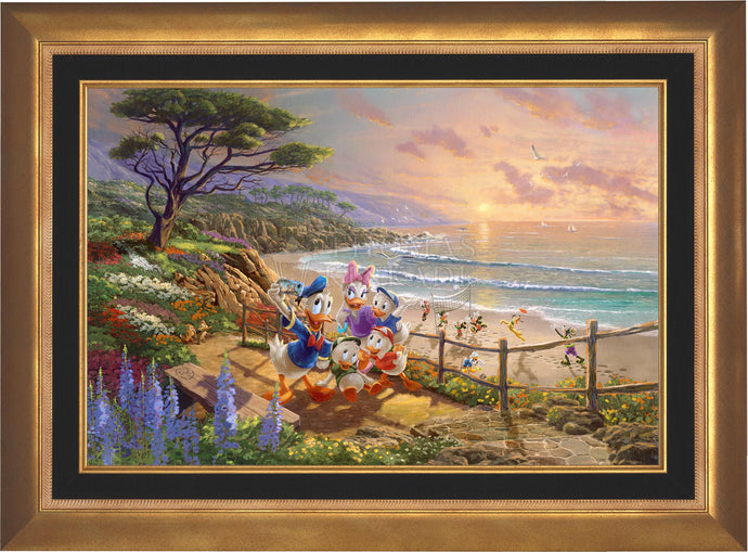 Donald and Daisy A Duck Day Afternoon - Limited Edition Canvas (SN - Standard Numbered) - ArtOfEntertainment.com