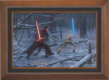 Load image into Gallery viewer, The Duel: Rey vs. Ren - Limited Edition Canvas (SN - Standard Numbered) - ArtOfEntertainment.com
