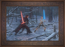 Load image into Gallery viewer, The Duel: Rey vs. Ren - Limited Edition Canvas (SN - Standard Numbered) - ArtOfEntertainment.com
