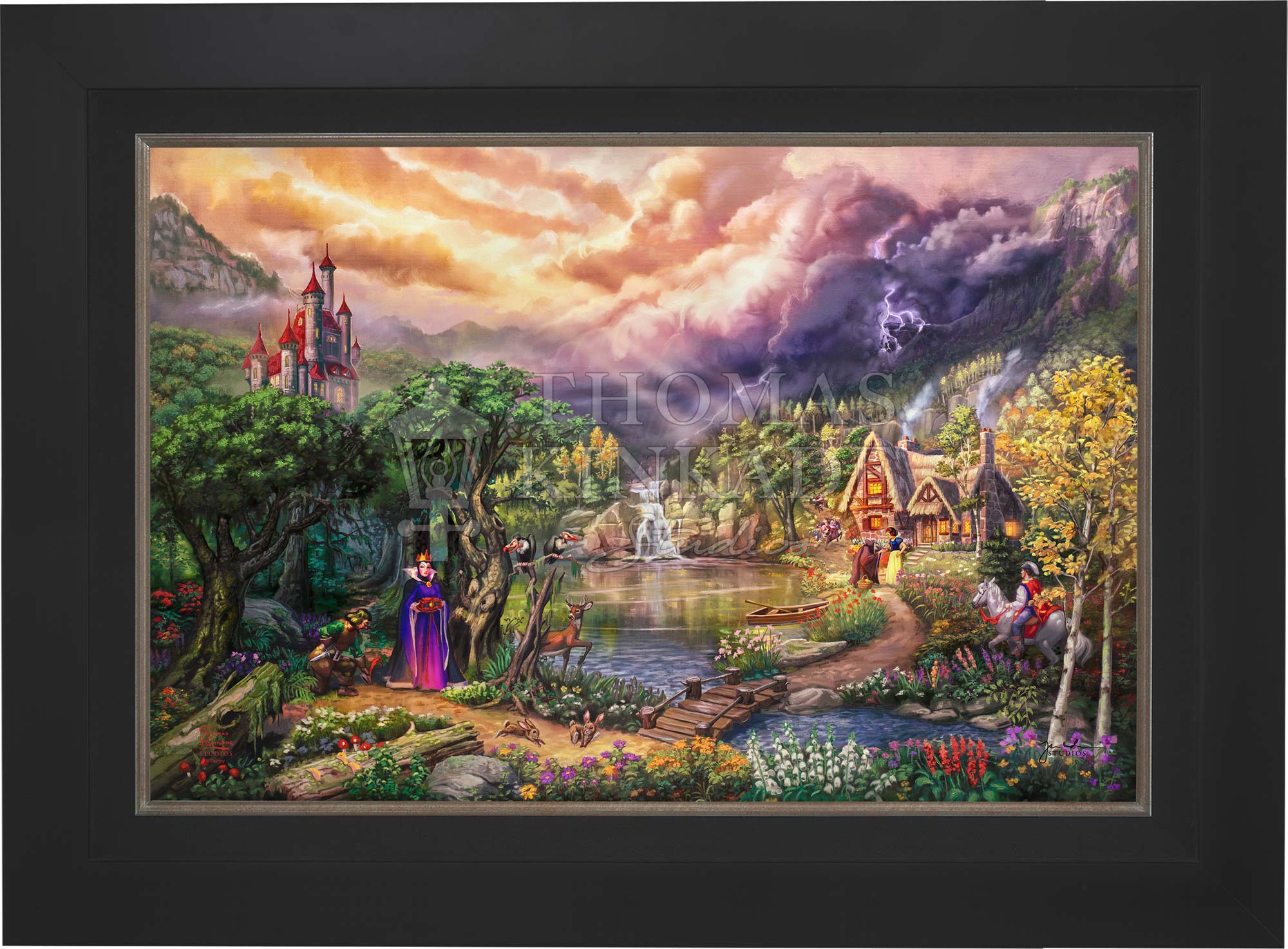 Disney The Evil Queen - Limited Edition Canvas (SN - Standard Numbe
