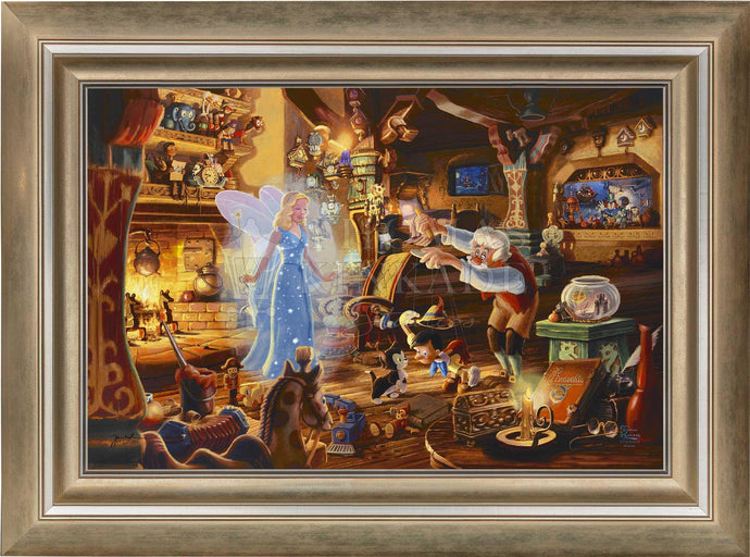 Disney - Geppetto's Pinocchio - Limited Edition Canvas (SN - Standard Numbered) - Art Of Entertainment