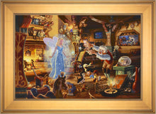 Load image into Gallery viewer, Disney Geppetto&#39;s Pinocchio - Limited Edition Canvas (JE - Jewel Edition) Limited Edition Canvas - Art Of Entertainment
