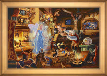 Load image into Gallery viewer, Disney Geppetto&#39;s Pinocchio - Limited Edition Canvas (JE - Jewel Edition) Limited Edition Canvas - Art Of Entertainment
