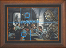 Load image into Gallery viewer, &lt;em&gt;The Mandalorian&lt;/em&gt;™ - Getting Schooled - Limited Edition Canvas (SN - Standard Numbered) Limited Edition Canvas - Art Of Entertainment
