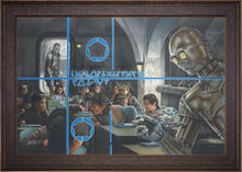 Load image into Gallery viewer, &lt;em&gt;The Mandalorian&lt;/em&gt;™ - Getting Schooled - Limited Edition Canvas (SN - Standard Numbered) Limited Edition Canvas - Art Of Entertainment
