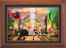 Load image into Gallery viewer, Hall of Justice - Limited Edition Canvas (SN - Standard Numbered) - Art Of Entertainment
