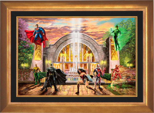 Hall of Justice - Limited Edition Canvas (SN - Standard Numbered) - Art Of Entertainment