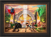 Load image into Gallery viewer, Hall of Justice - Limited Edition Canvas (SN - Standard Numbered) - Art Of Entertainment
