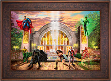 Load image into Gallery viewer, Hall of Justice - Limited Edition Canvas (SN - Standard Numbered) - Art Of Entertainment
