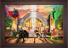 Load image into Gallery viewer, Hall of Justice - Limited Edition Canvas (SN - Standard Numbered) - Art Of Entertainment
