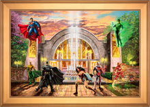 Load image into Gallery viewer, Hall of Justice - Limited Edition Canvas (SN - Standard Numbered) - Art Of Entertainment

