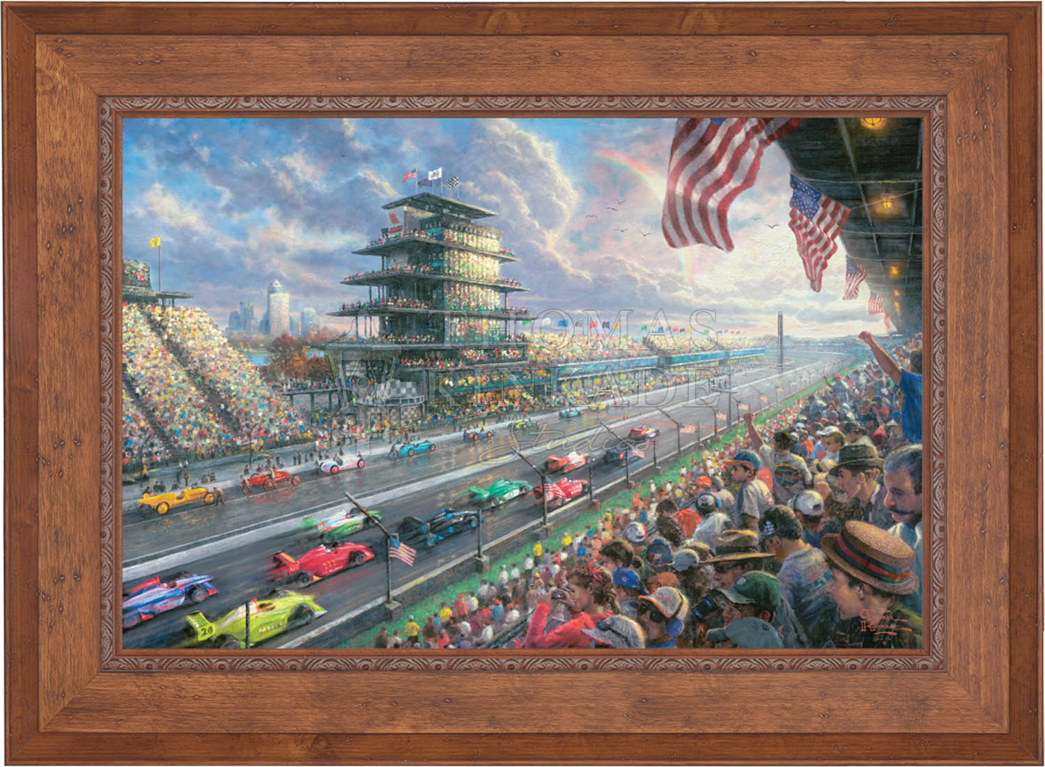 Indy Excitement - Limited Edition Canvas (SN - Standard Numbered) &