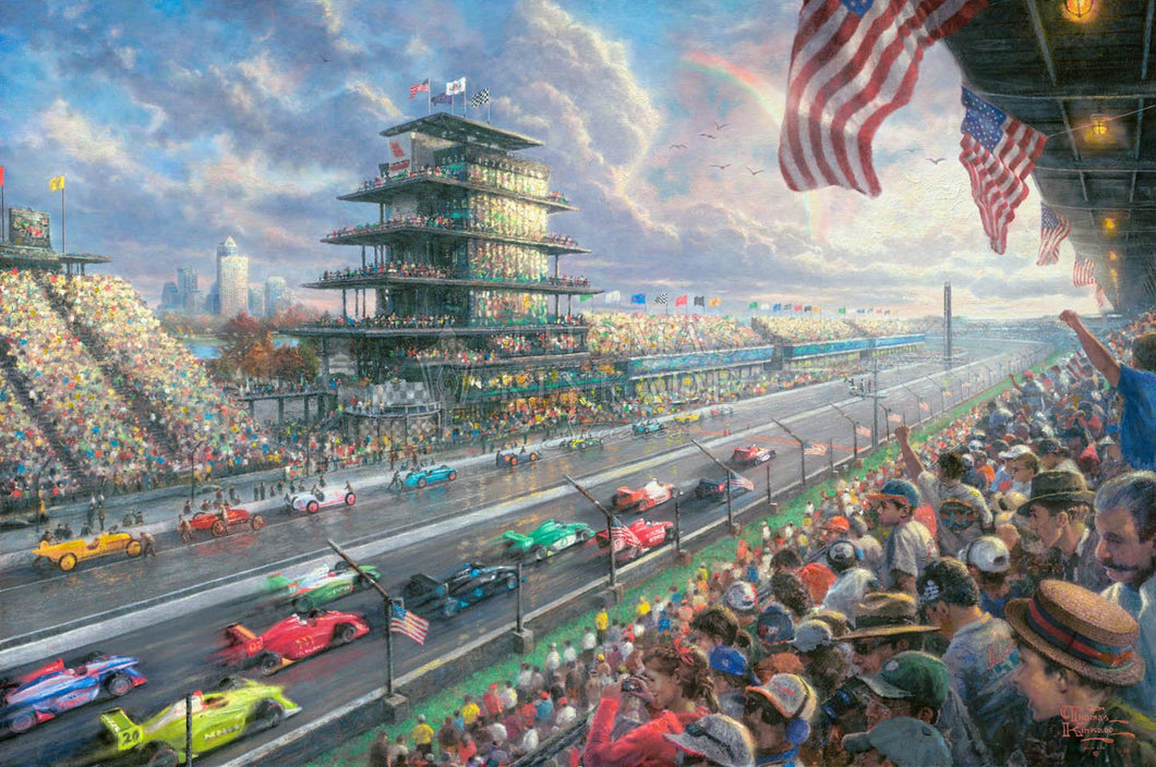 Indy Excitement - Limited Edition Canvas - SN - (Unframed)