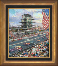 Load image into Gallery viewer, Indianapolis Motor Speedway® 100th Anniversary Study - Limited Edition Canvas (SN - Standard Numbered) - ArtOfEntertainment.com
