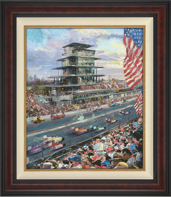 Indianapolis Motor Speedway® 100th Anniversary Study - Limited Edition Canvas (SN - Standard Numbered) - ArtOfEntertainment.com