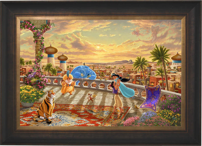 Jasmine Dancing in the Desert Sun - Limited Edition Canvas (SN - Standard Numbered) - ArtOfEntertainment.com