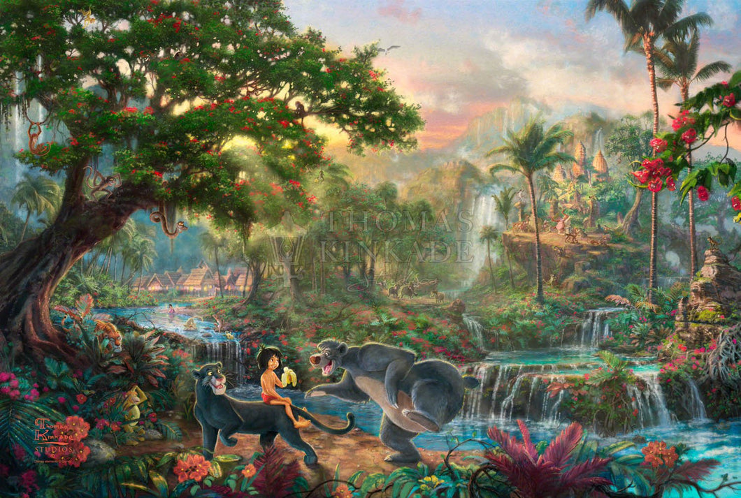 Jungle Book, The - Limited Edition Canvas - SN - (Unframed)