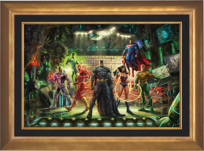 The Justice League - Limited Edition Canvas (SN - Standard Numbered) - ArtOfEntertainment.com
