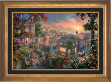 Load image into Gallery viewer, Lady and the Tramp - Limited Edition Canvas (JE - Jewel Edition) - ArtOfEntertainment.com
