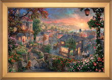 Load image into Gallery viewer, Lady and the Tramp - Limited Edition Canvas (JE - Jewel Edition) - ArtOfEntertainment.com
